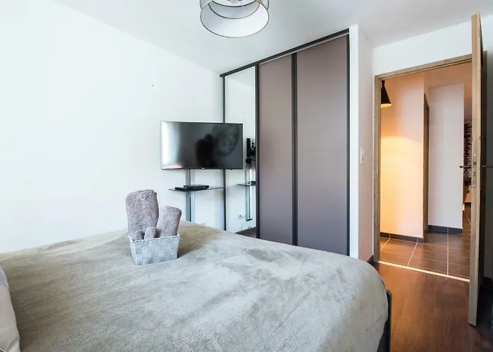 Lägenhet T4 8 Personnes De Grand Standing Classe 4 Etoiles En Plein Centre De Lary Soulan Saint-Lary-Soulan